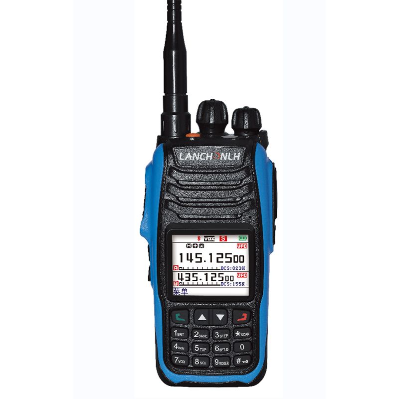 Tweedelige ingebouwde Bluetooth 5W radio-walkietalkie